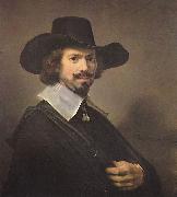 REMBRANDT Harmenszoon van Rijn Portrat des Malers Hendrick Martensz. Sorgh painting